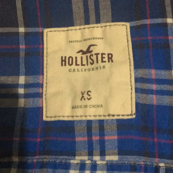Hollister Blue Flannel - Picture 3 of 3